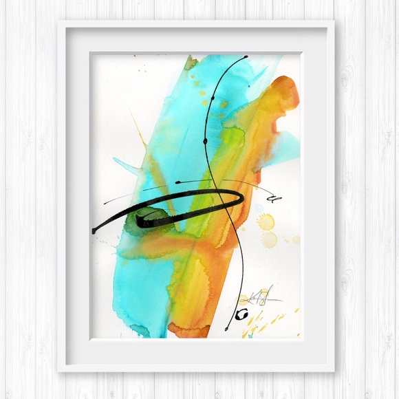 Original Abstract Zen Meditative Painting - Abstraction 2019-6 - Picture 3 of 4